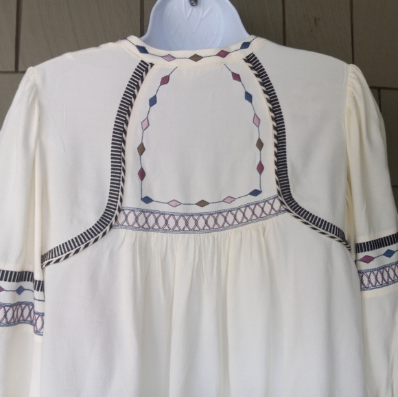 BA&SH Plume Top- Ecru - Picture 8 of 12